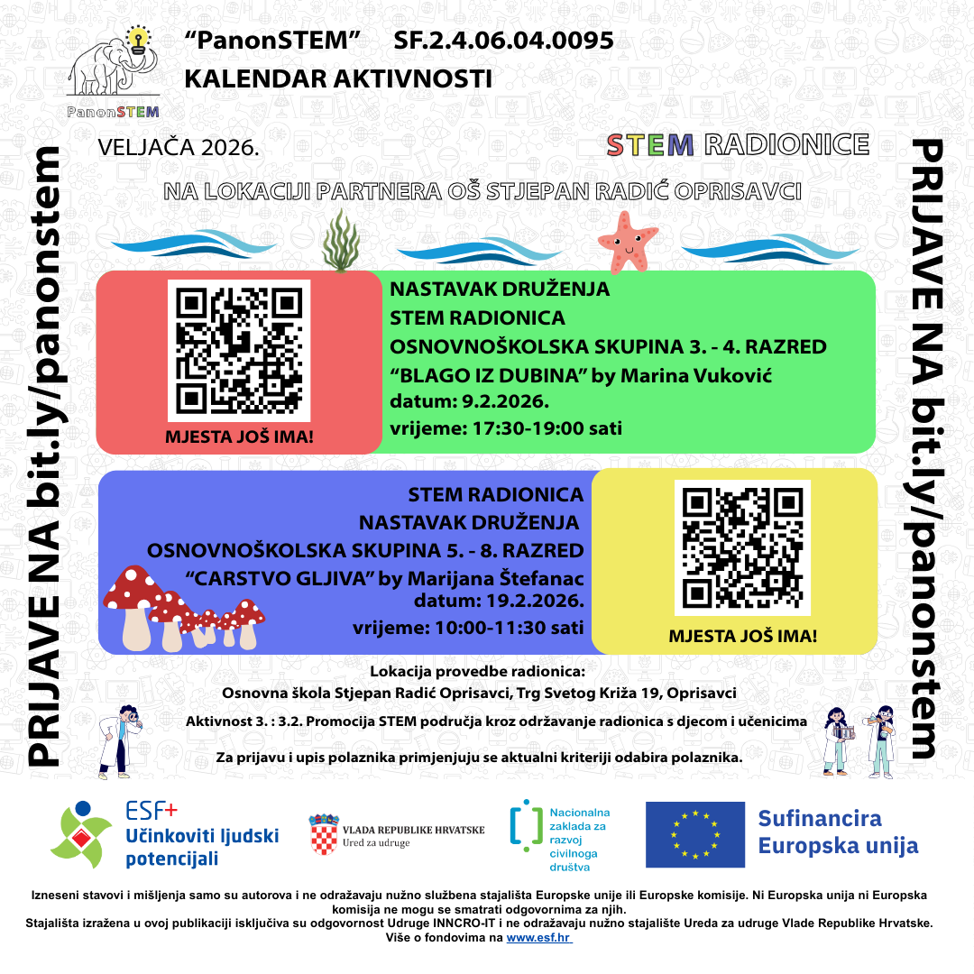 🔬✨ PanonSTEM – kalendar aktivnosti za veljaču ✨🤖 3 02 2026 ossro kalendar