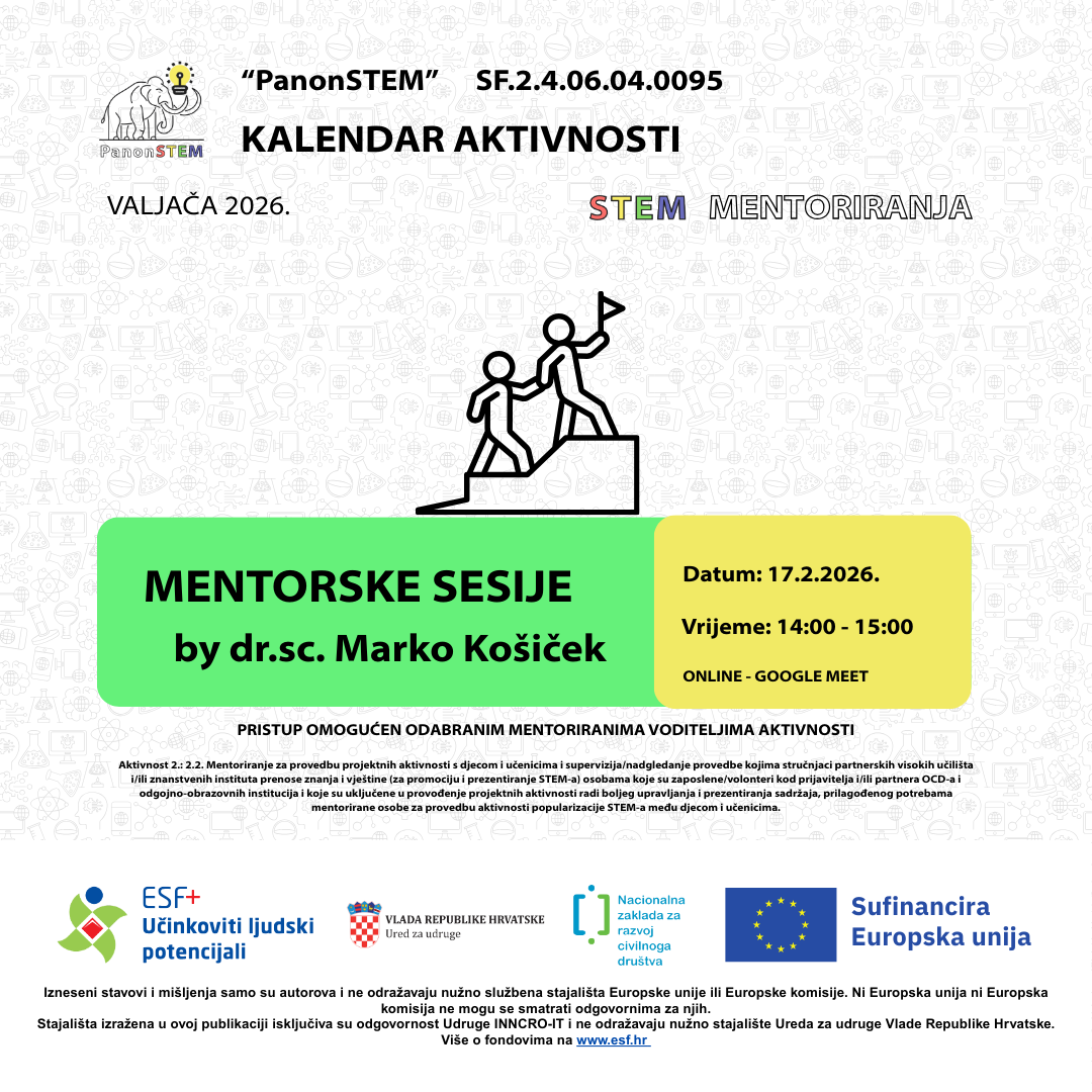 🔬✨ PanonSTEM – kalendar aktivnosti za veljaču ✨🤖 4 veljacamentoriranja